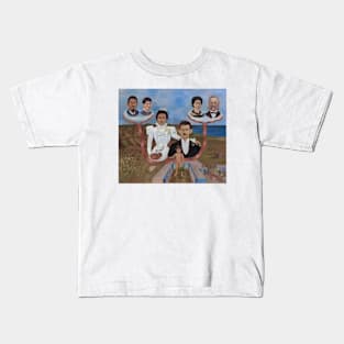 My Grandparents, My Parents, and I - Frida Kahlo Kids T-Shirt